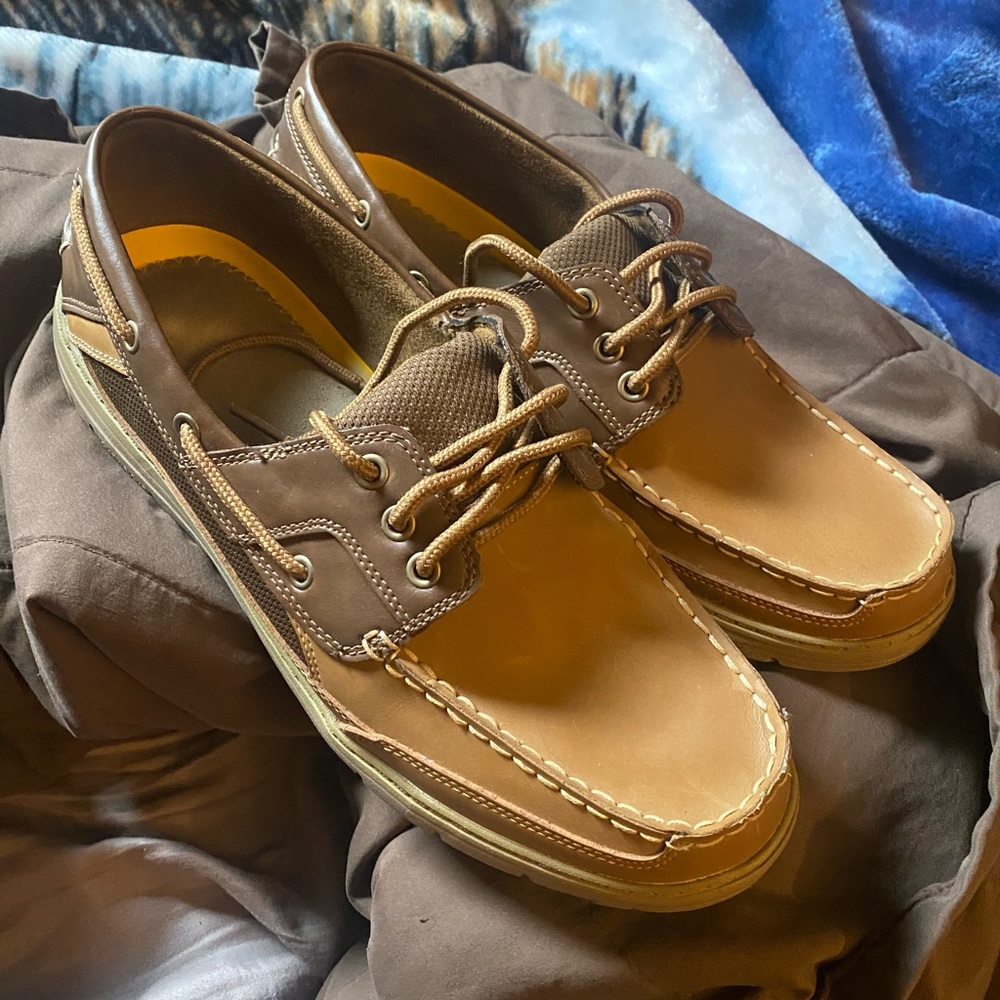Croft and Barrow Boat Shoes Sz 12
